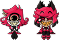 Alastor & Niffty Monitor Buddiez