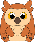 Owlbear Keychain Plush (5in)