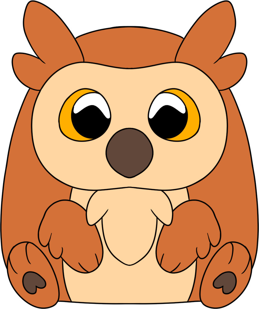 Owlbear Keychain Plush (5in)