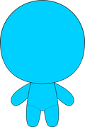 Blue Keychain
