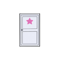 Door Swinging Pin