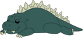 Weighted Godzilla Plush (16in)