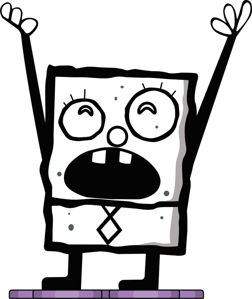 DoodleBob Pencil Holder
