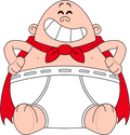 Captain Underpants Plush (9in)