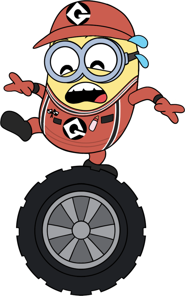 Tire Minion  Spinning Pin
