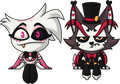 Angel Dust & Husk Monitor Buddiez