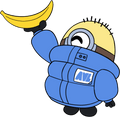 Banana Minion Pin