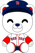 Boston Red Sox Bear Plush (9in)
