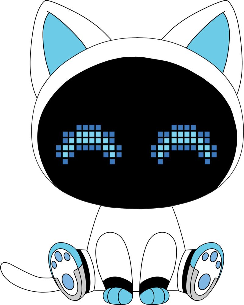 Cat Bot Plush (9in)