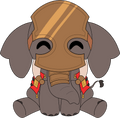 War Elephant Plush (9in)