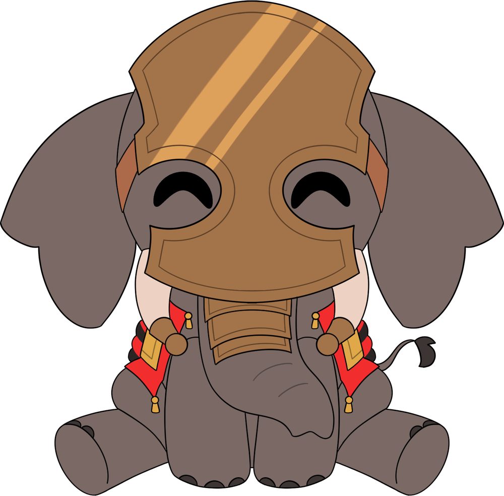 War Elephant Plush (9in)