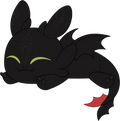 Toothless Shoulder Rider (6in)