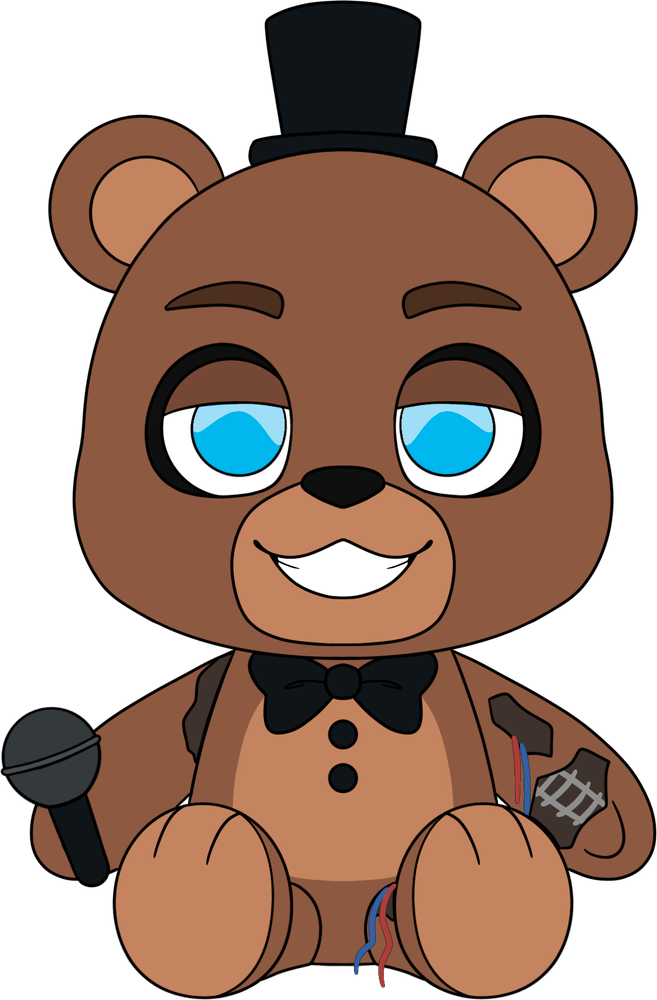 Withered Freddy Plush (9in)