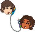 Gregory and Cassie Connected Pin