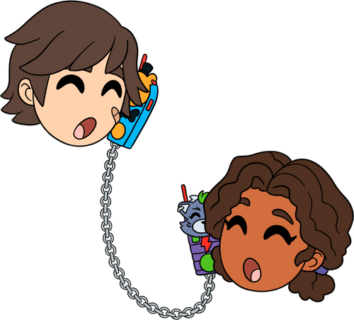 Gregory and Cassie Connected Pin