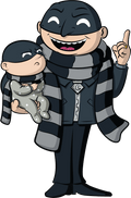 Heist Gru and Baby Gru