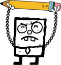 DoodleBob Pin