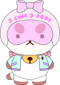 Puppycat Outfit Plush (9in)
