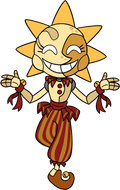 Sun Bobble Pin