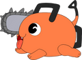 Pochita Stickie (6in)