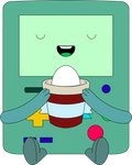 Pregnant BMO Plush (9in)