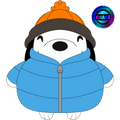 Puffer Jacket Snoopy Keychain (5in)