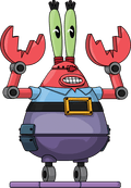 Robot Mr. Krabs