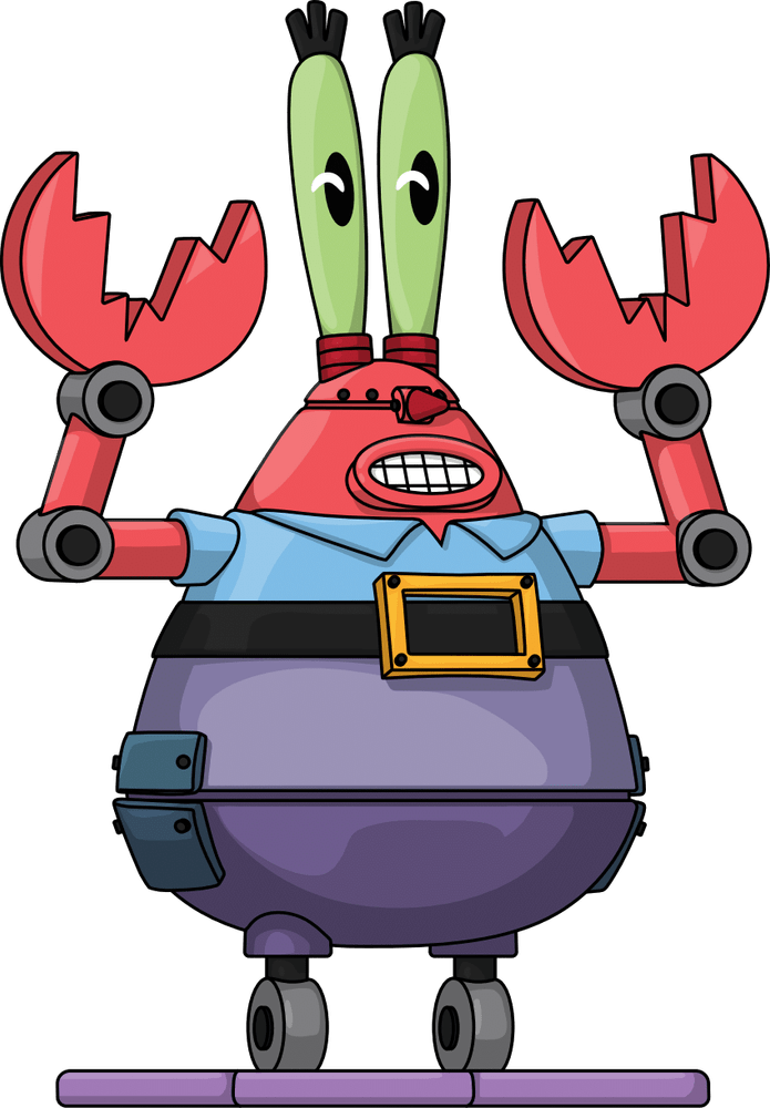 Robot Mr. Krabs