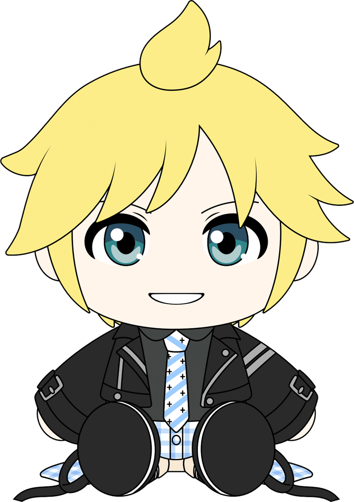 Street Sekai Kagamine Len Plush (9in)