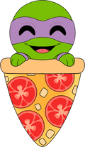 Donatello Pizza Plush (9in)