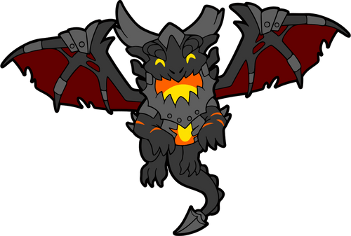 Deathwing Pin