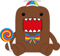 Lollipop Domo-Kun Plush (9in)