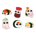 KetNipz Sushi Pin Set