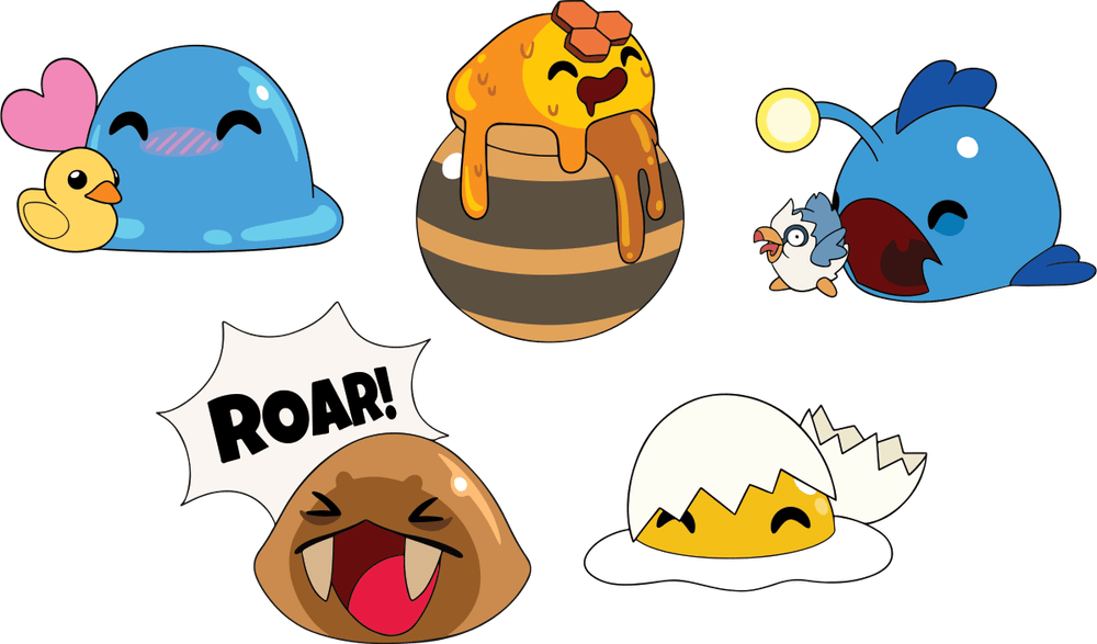 Slime Rancher Pin Set 2