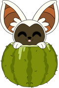 Momo Cactus Stickie (6in)