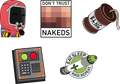 Rust Pin Set