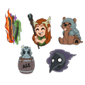 The Legend of Vox Machina Pin Set 2