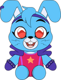 Ruined Glamrock Bonnie Plush (9in)