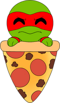 Raphael Pizza Plush (9in)