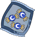 Moondrop Candy Shaker Pin