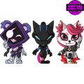 Raven Team Leader, Lynx & Kimiko Minitooz