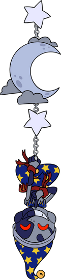 Moon Hanging Pin