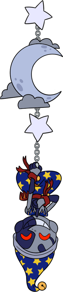 Moon Hanging Pin