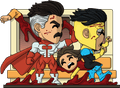Omni-Man and Invincible