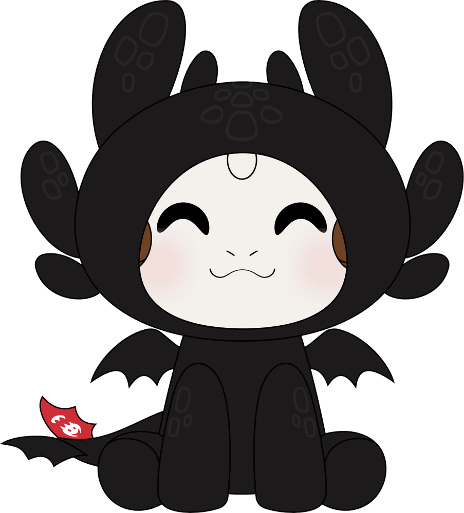 Rammie Toothless Plush (9in)