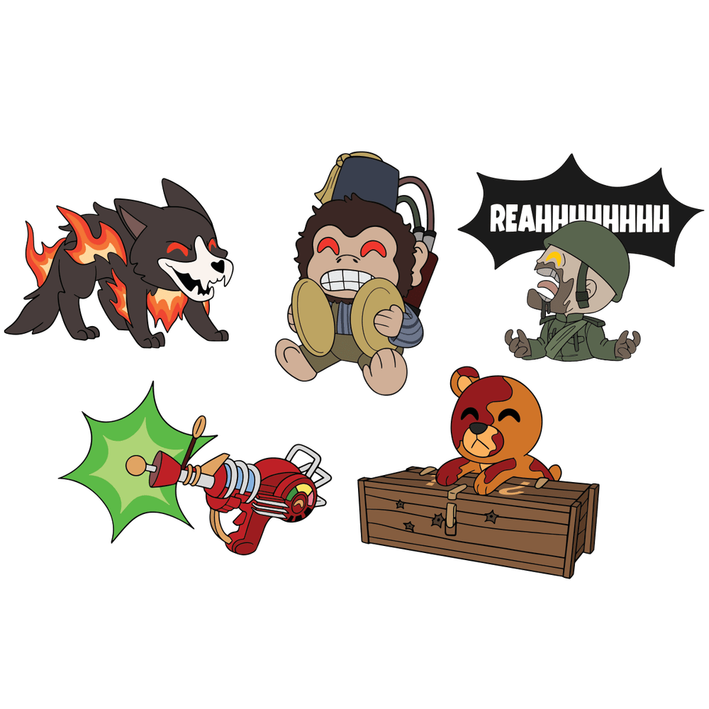 Call of Duty Zombies Pin Set