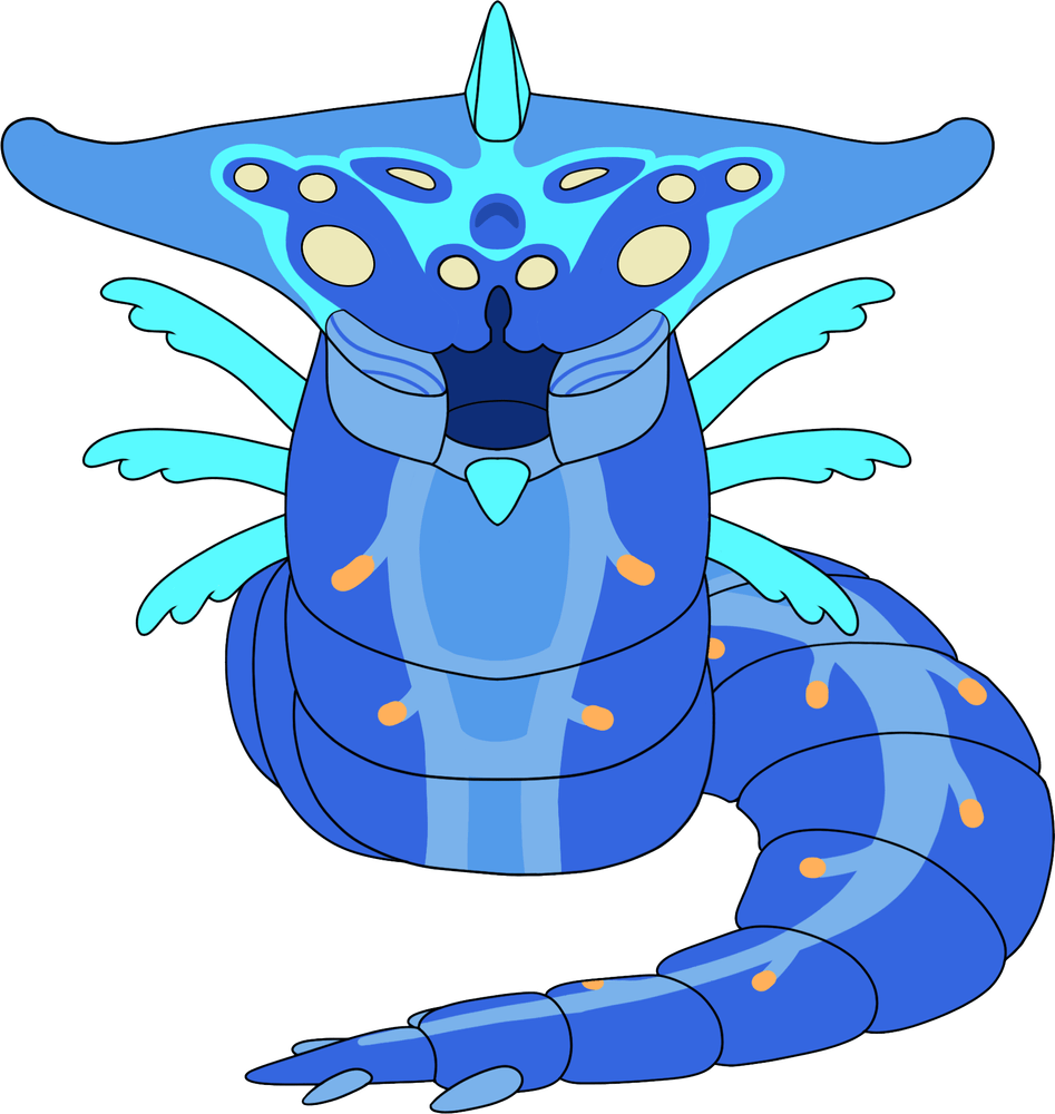 Ghost Leviathan Plush (9in)
