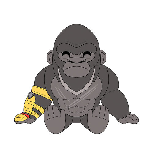 Beast Glove Kong Plush (9in)