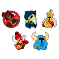 Shovel Knight Pin Set
