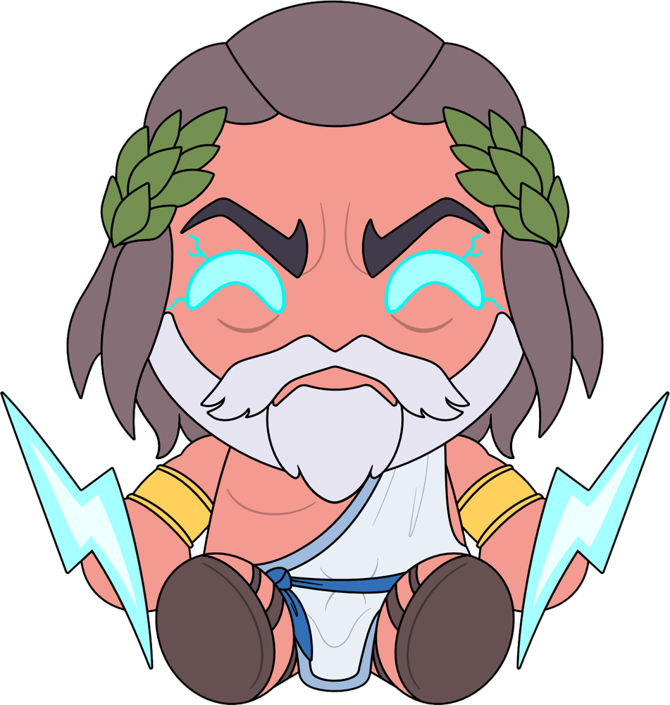 Zeus Plush (9in)